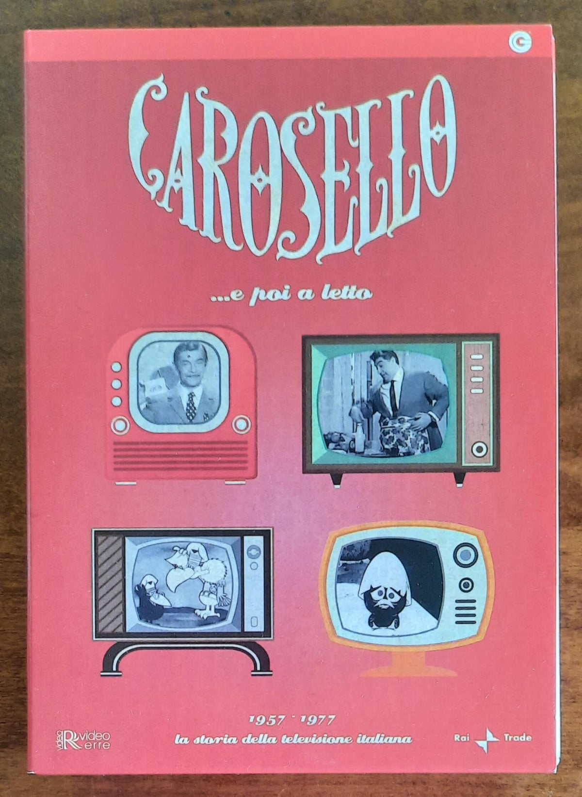Cofanetto 4 DVD Carosello ...e poi a letto. 1957-1977 la storia della tv italiana