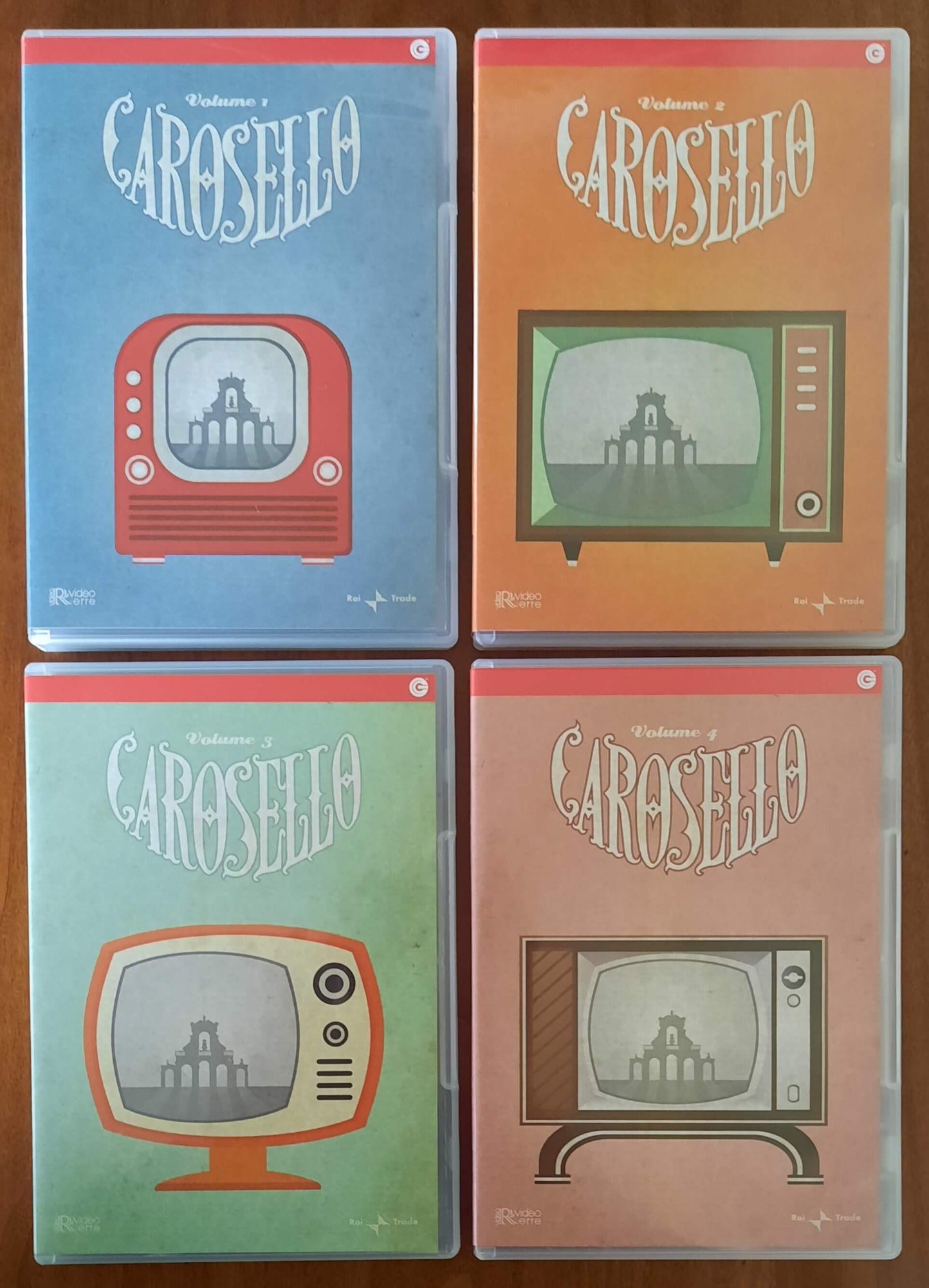 Cofanetto 4 DVD Carosello ...e poi a letto. 1957-1977 la storia della tv italiana