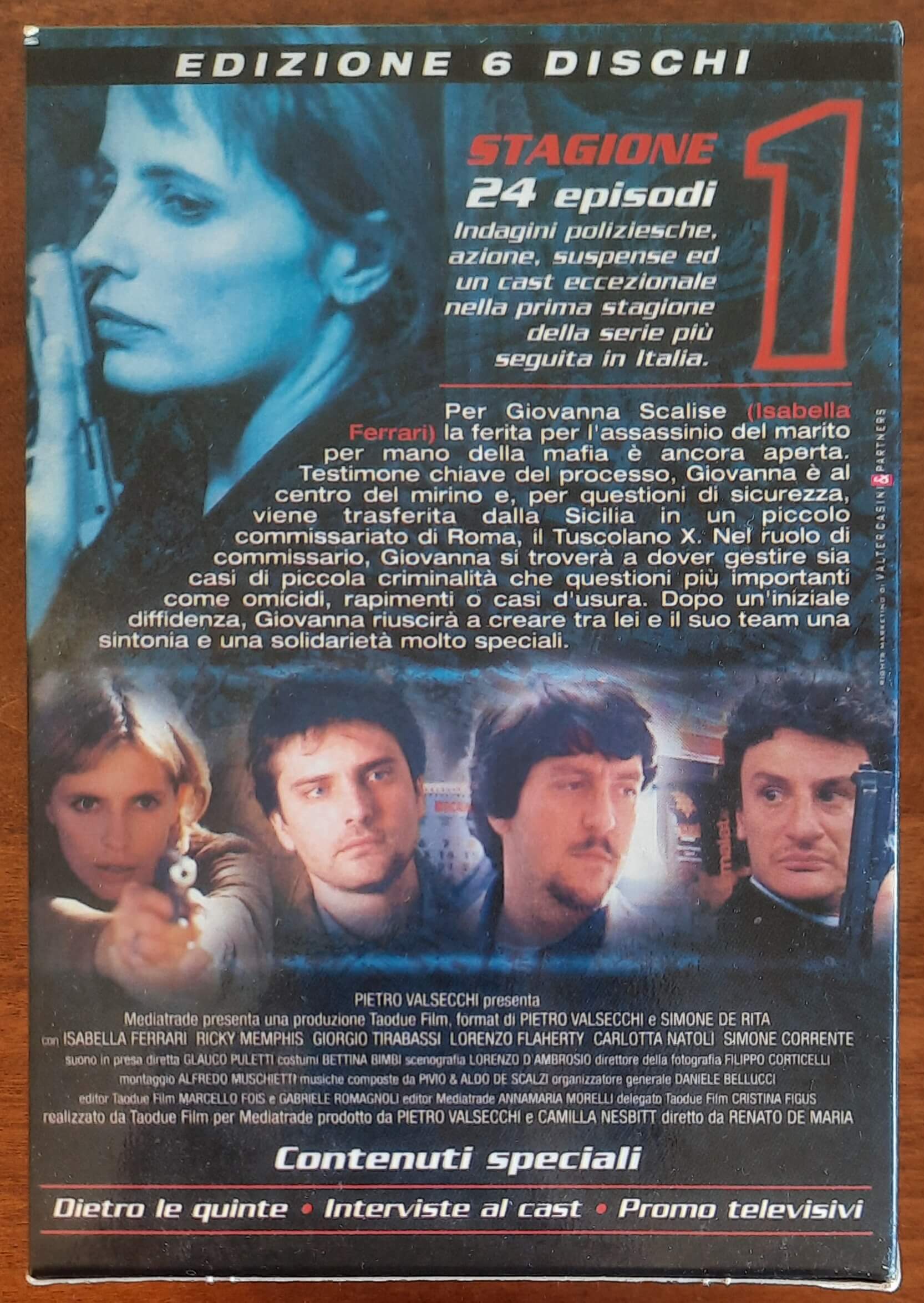 Cofanetto 6 DVD Distretto di polizia - Stagione 1