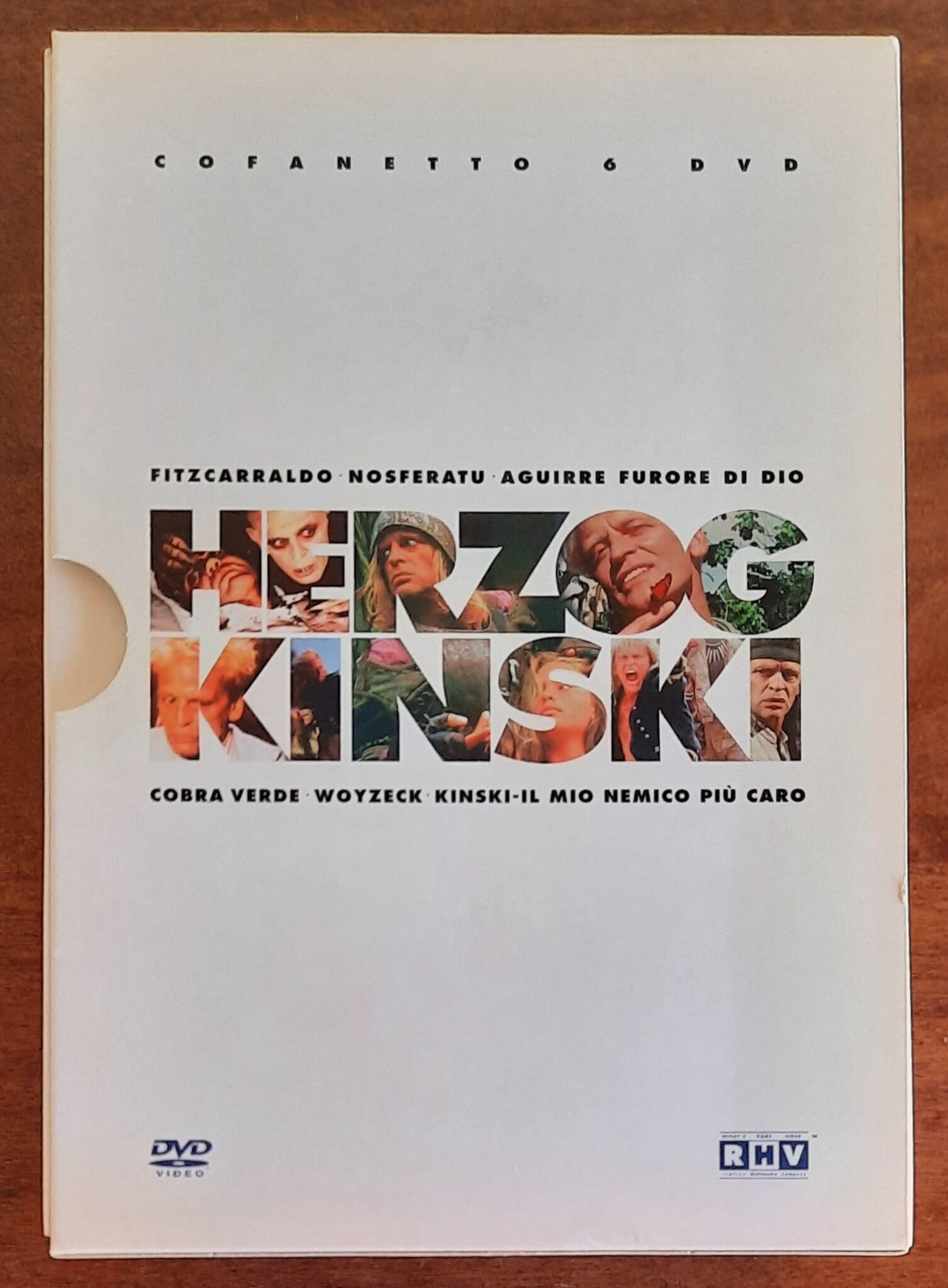 Cofanetto 6 DVD Herzog Kinski