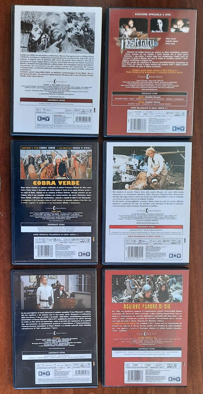 Cofanetto 6 DVD Herzog Kinski