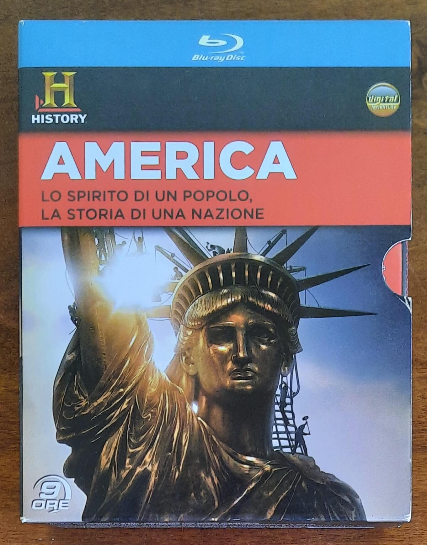 Cofanetto con 4 Blu-Ray: America. Lo spirito di un popolo, la storia di una nazione