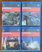 Cofanetto con 4 Blu-Ray: America. Lo spirito di un popolo, la storia di una nazione