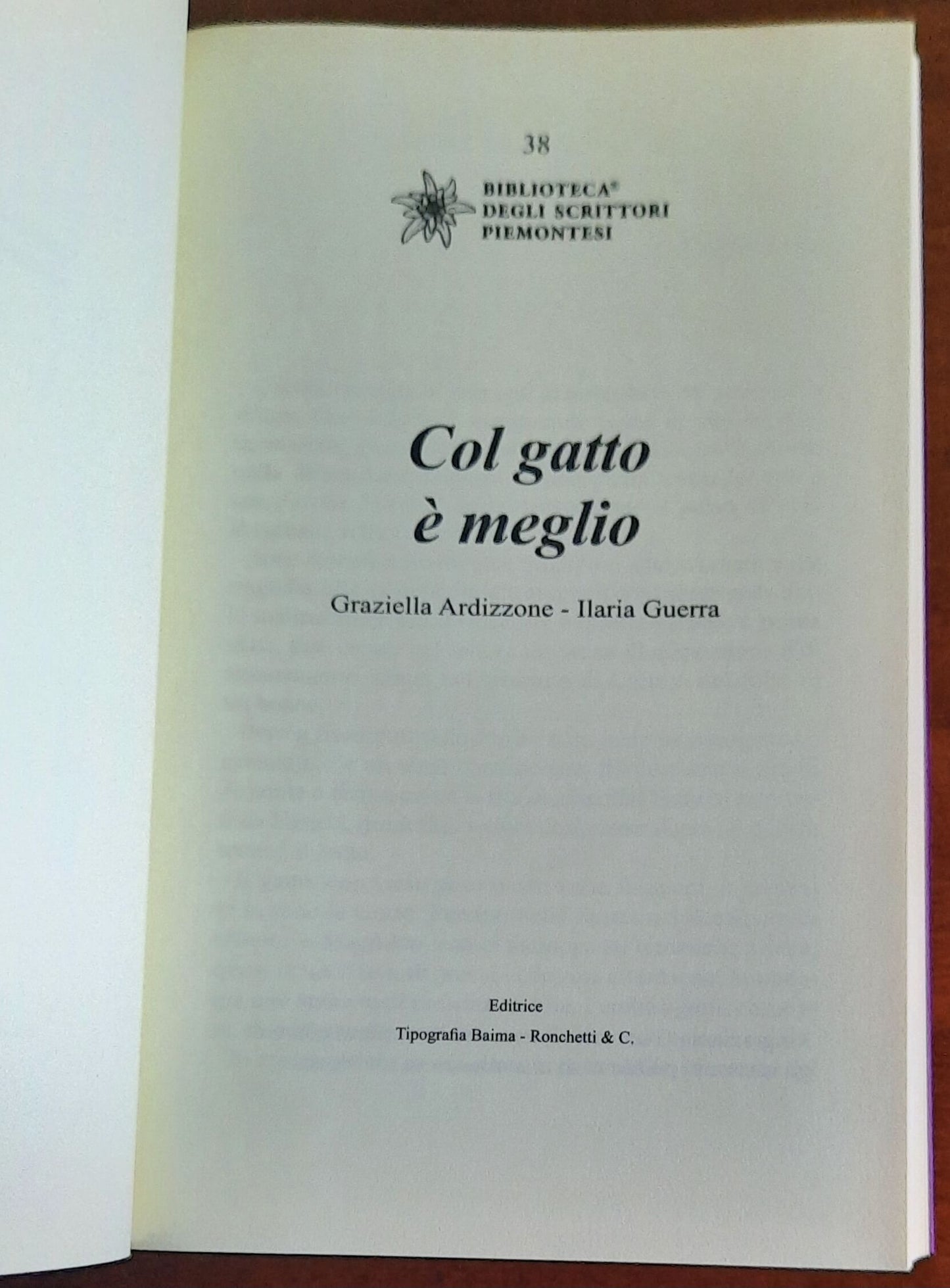 Col gatto è meglio - di Graziella Ardizzone, Ilaria Guerra