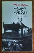 Colloqui con Mussolini - di Emil Ludwig - Mondadori Oscar
