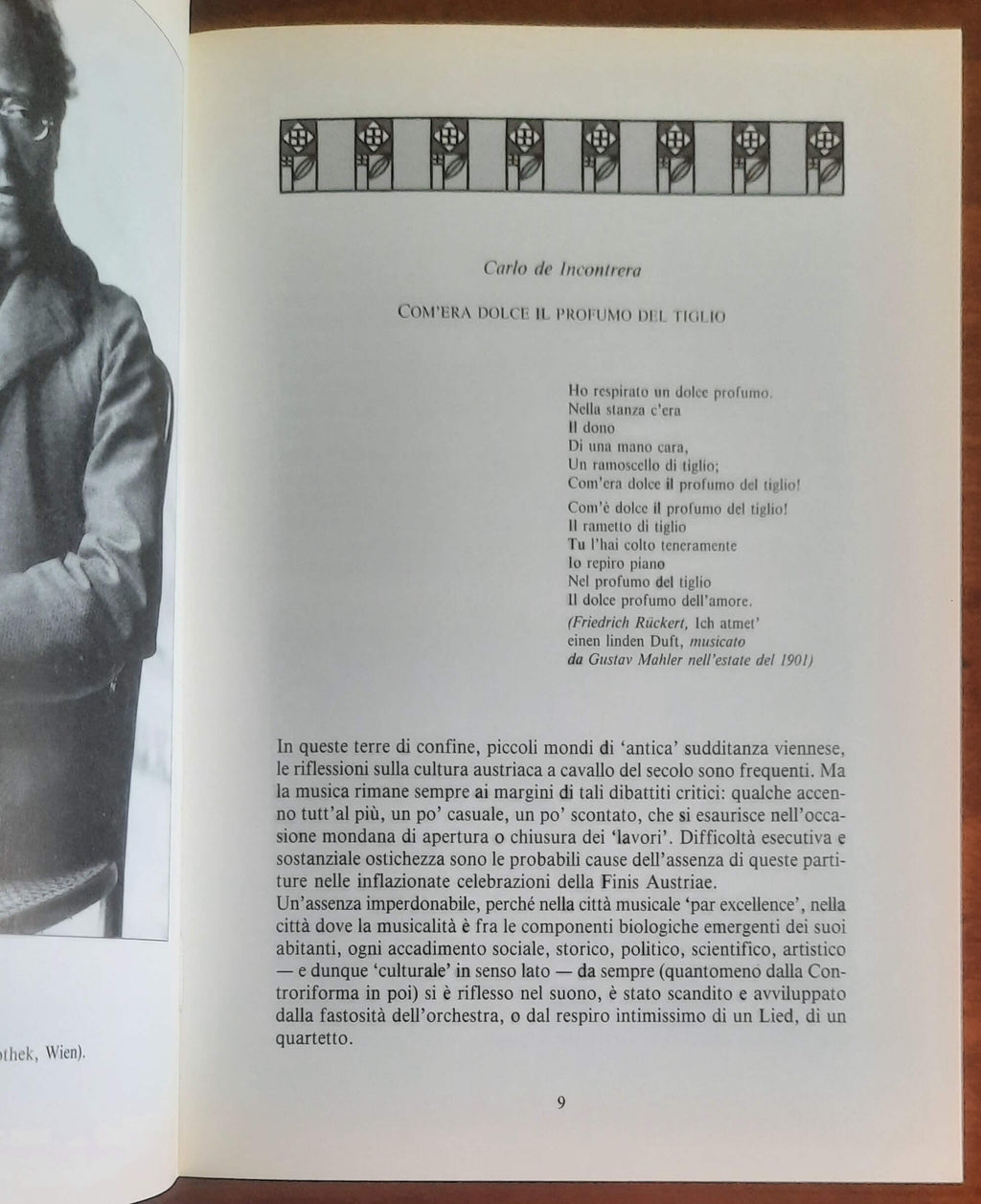 Com'era dolce il profumo del tiglio. La musica a Vienna nell'età di Freud