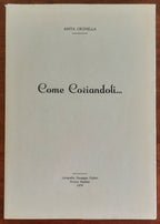 Come Coriandoli.... - di Anita Crovella - Litografia Giuseppe Fabbri
