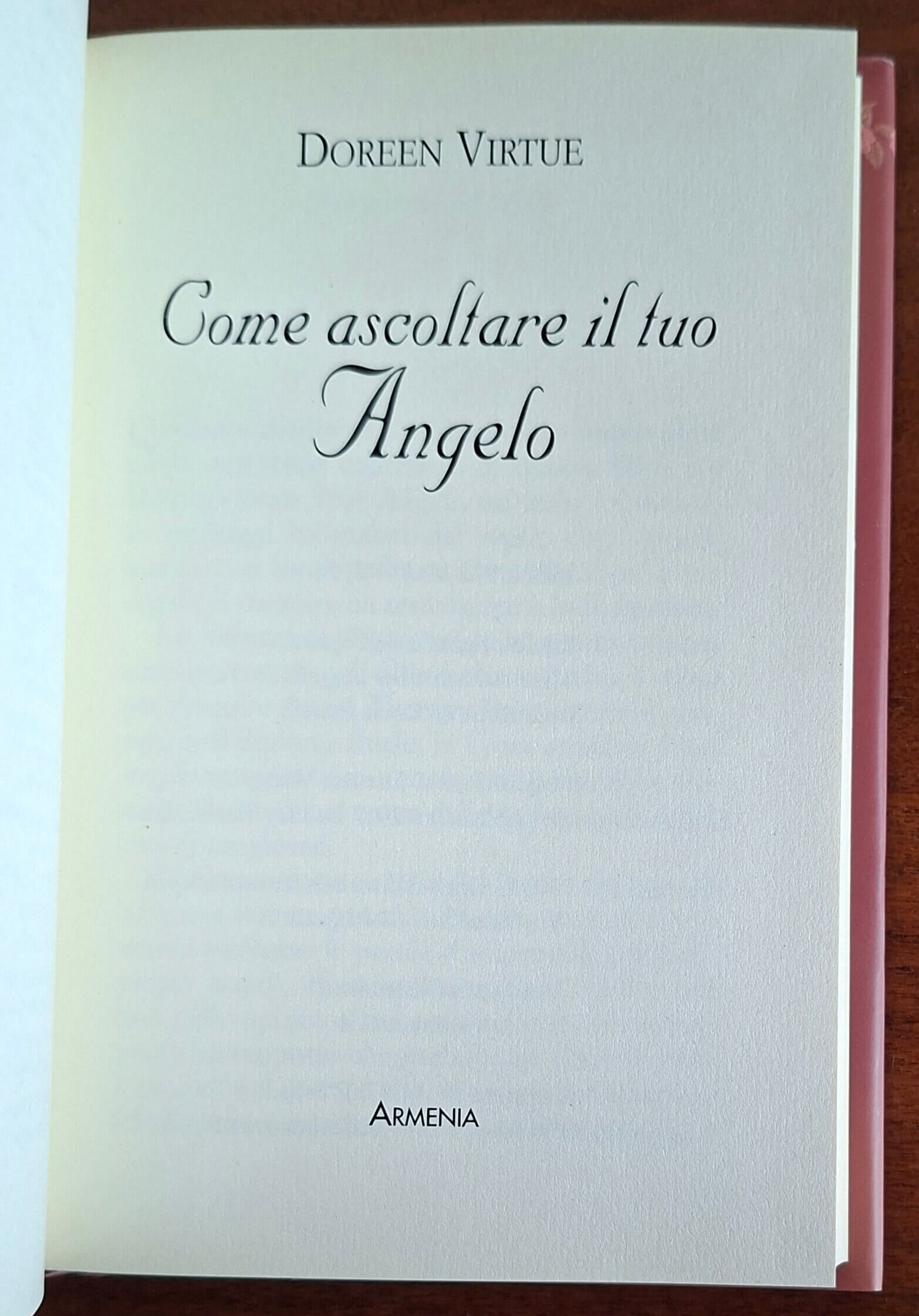 Come ascoltare il tuo Angelo - Doreen Virtue - Armenia