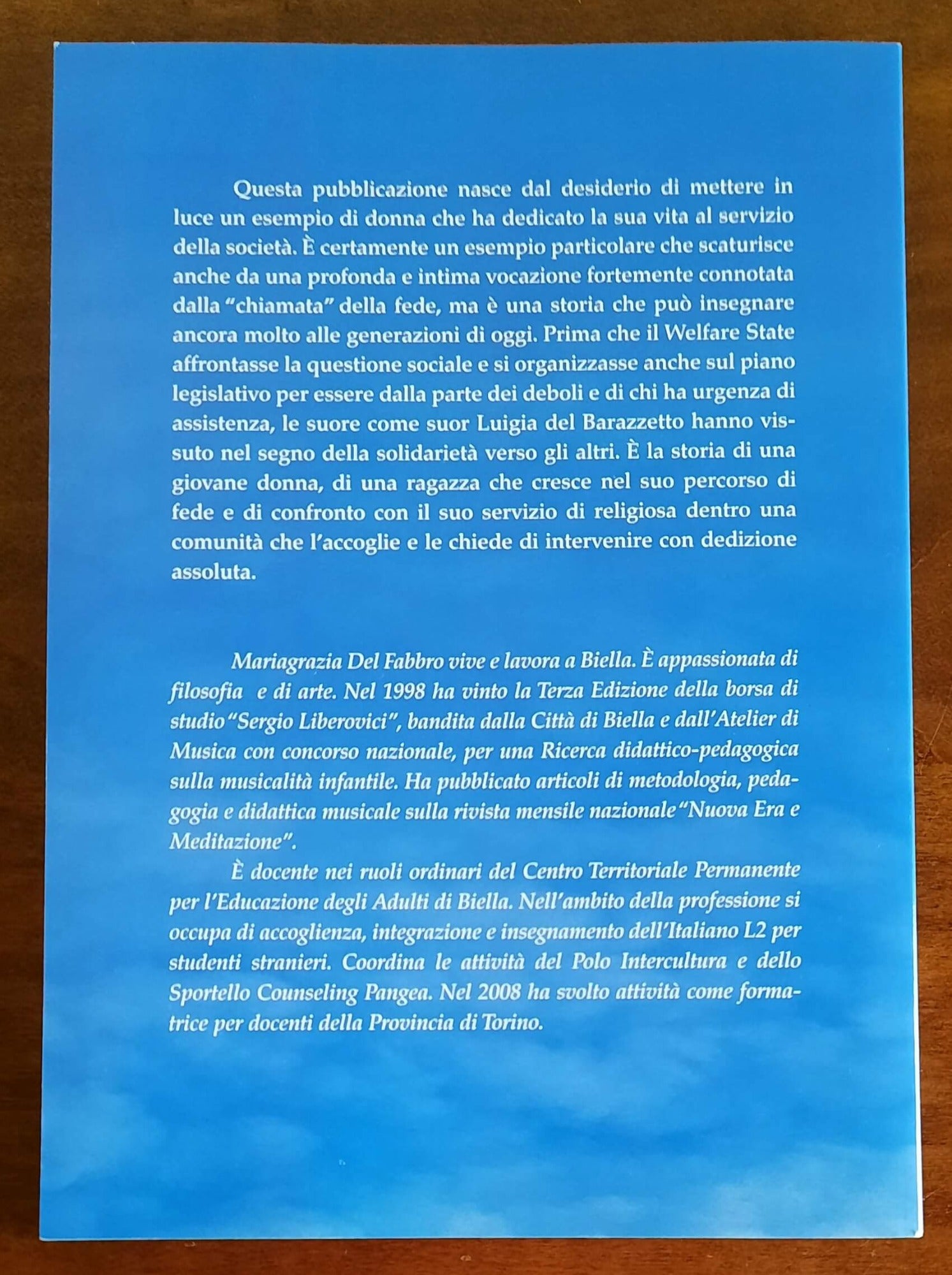 Come una bussola tra terra e cielo - di Mariagrazia Del Fabbro