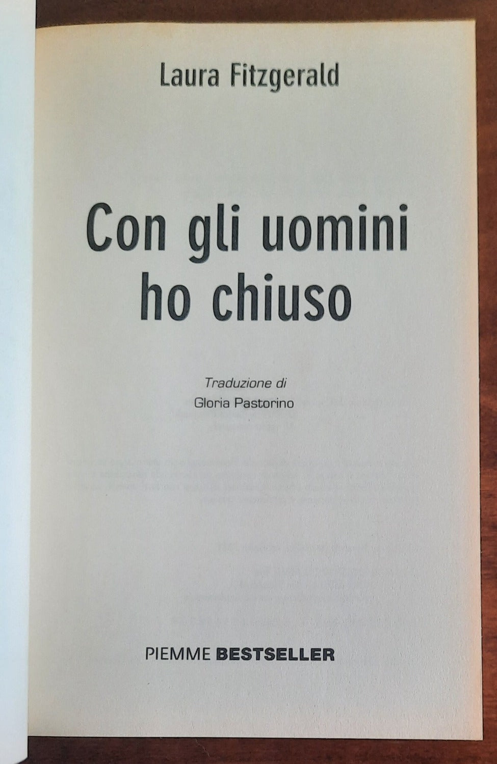 Con gli uomini ho chiuso - di Laura Fitzgerald