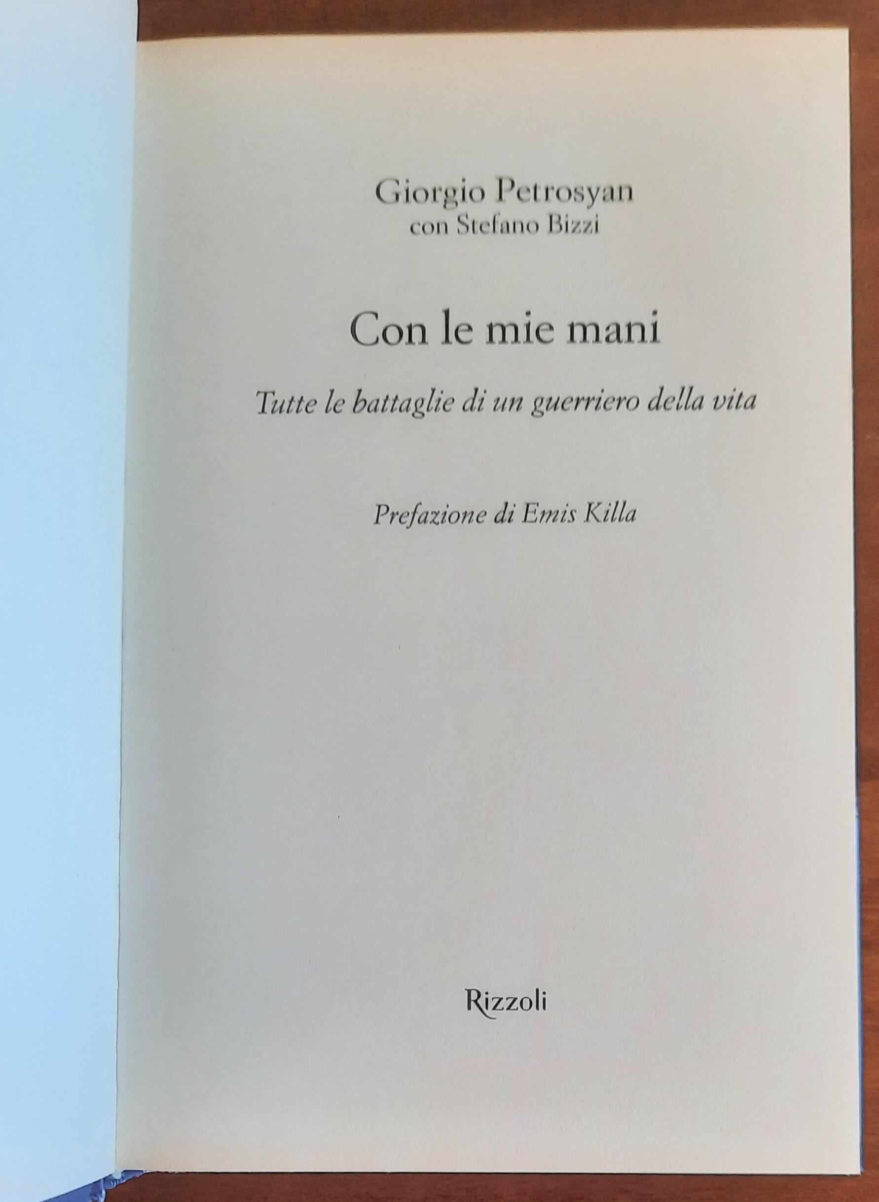 Con le mie mani. Tutte le battaglie di un guerriero della vita - G. Petrosyan
