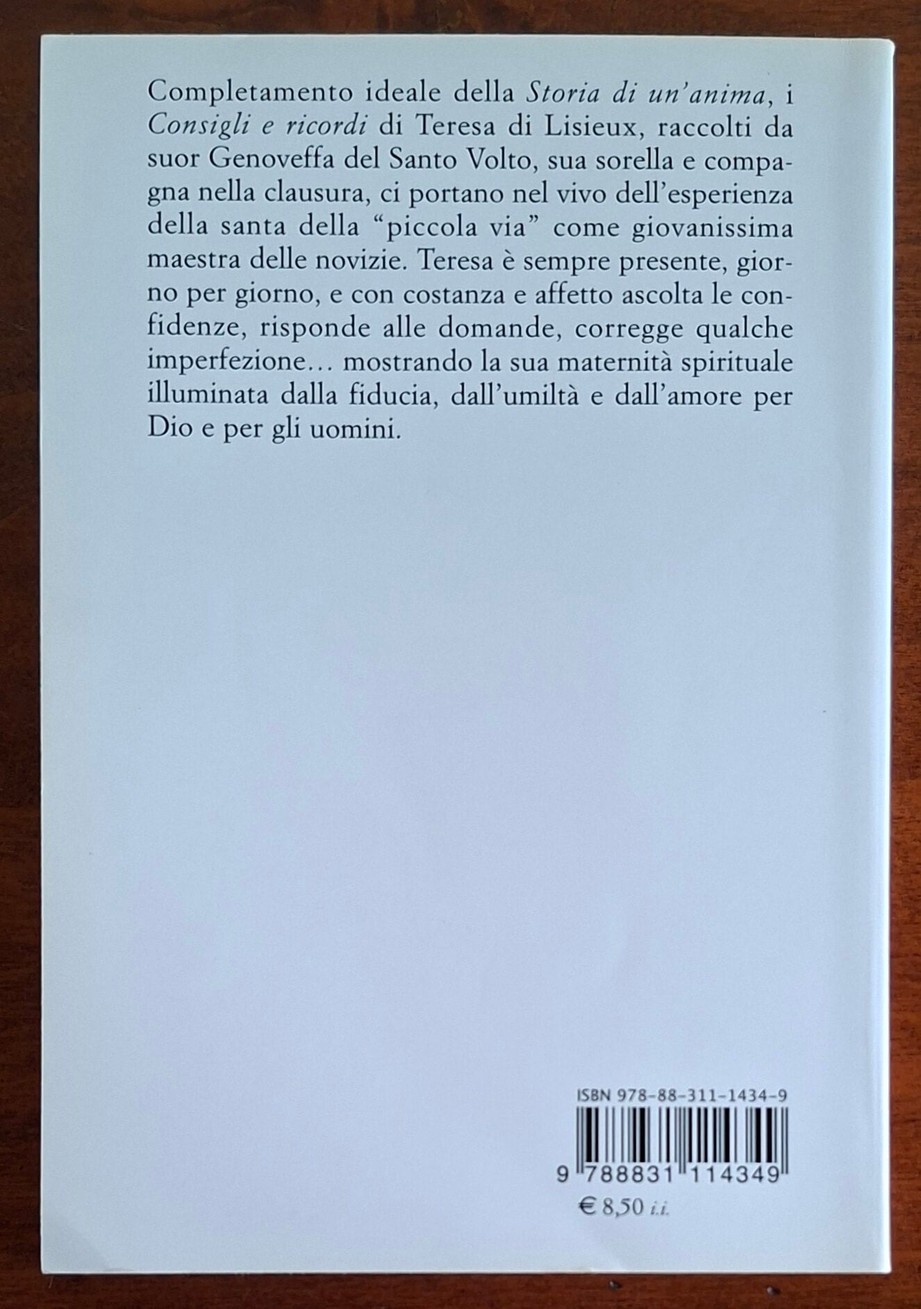 Consigli e ricordi - Teresa Di Lisieux - Città Nuova