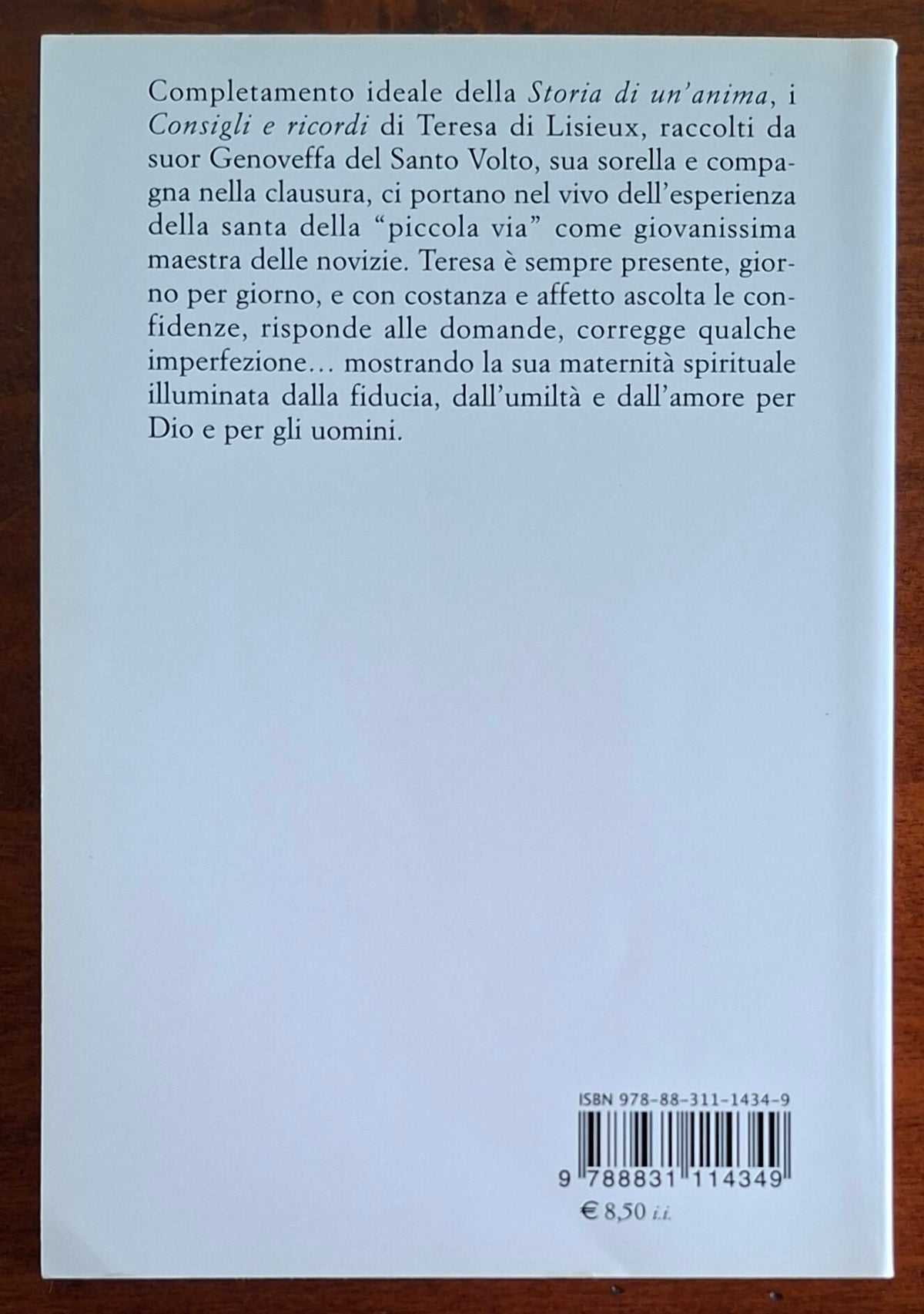 Consigli e ricordi - Teresa Di Lisieux - Città Nuova