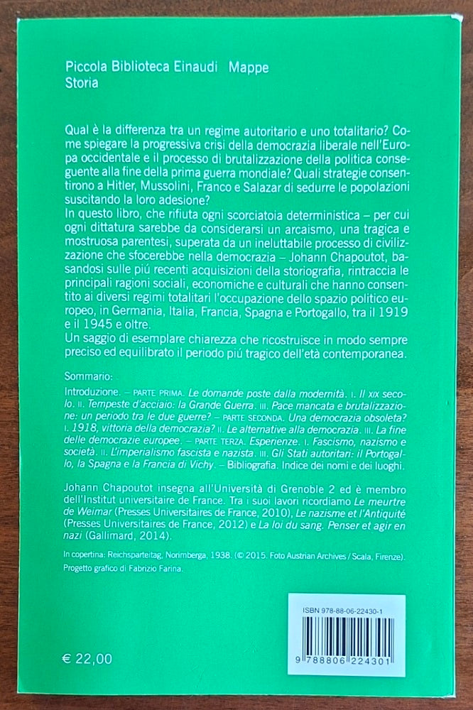 Controllare e distruggere. Fascismo, nazismo e regimi autoritari in Europa (1918-1945)
