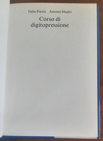 Corso di digitopressione - CDE - 1986