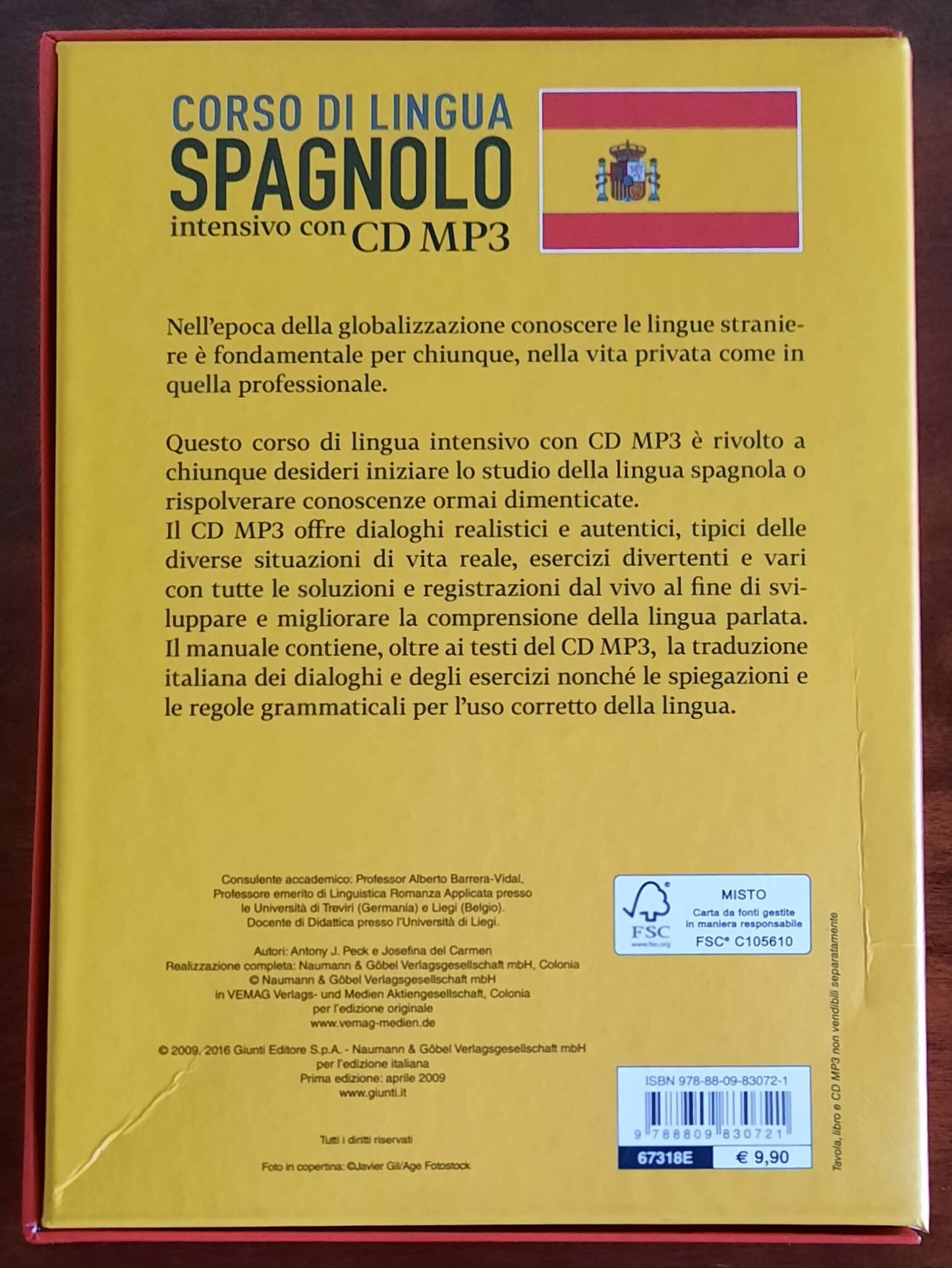 Corso di lingua spagnolo intensivo con CD MP3 - Giunti Demetra