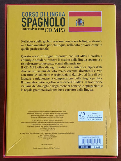 Corso di lingua spagnolo intensivo con CD MP3 - Giunti Demetra