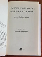 Costituzione della Repubblica Italiana. Nuova edizione aggiornata con cronologia delle modifiche