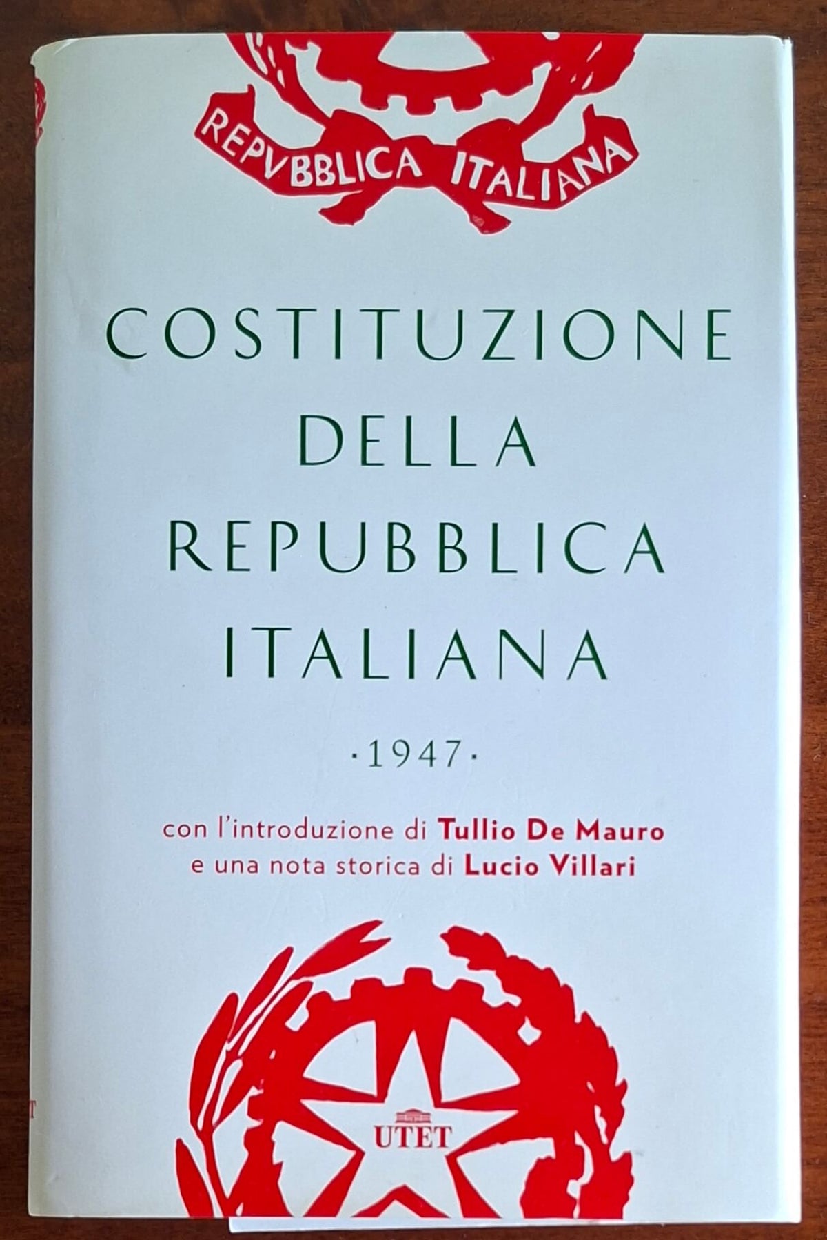 Costituzione della Repubblica Italiana (1947) - UTET