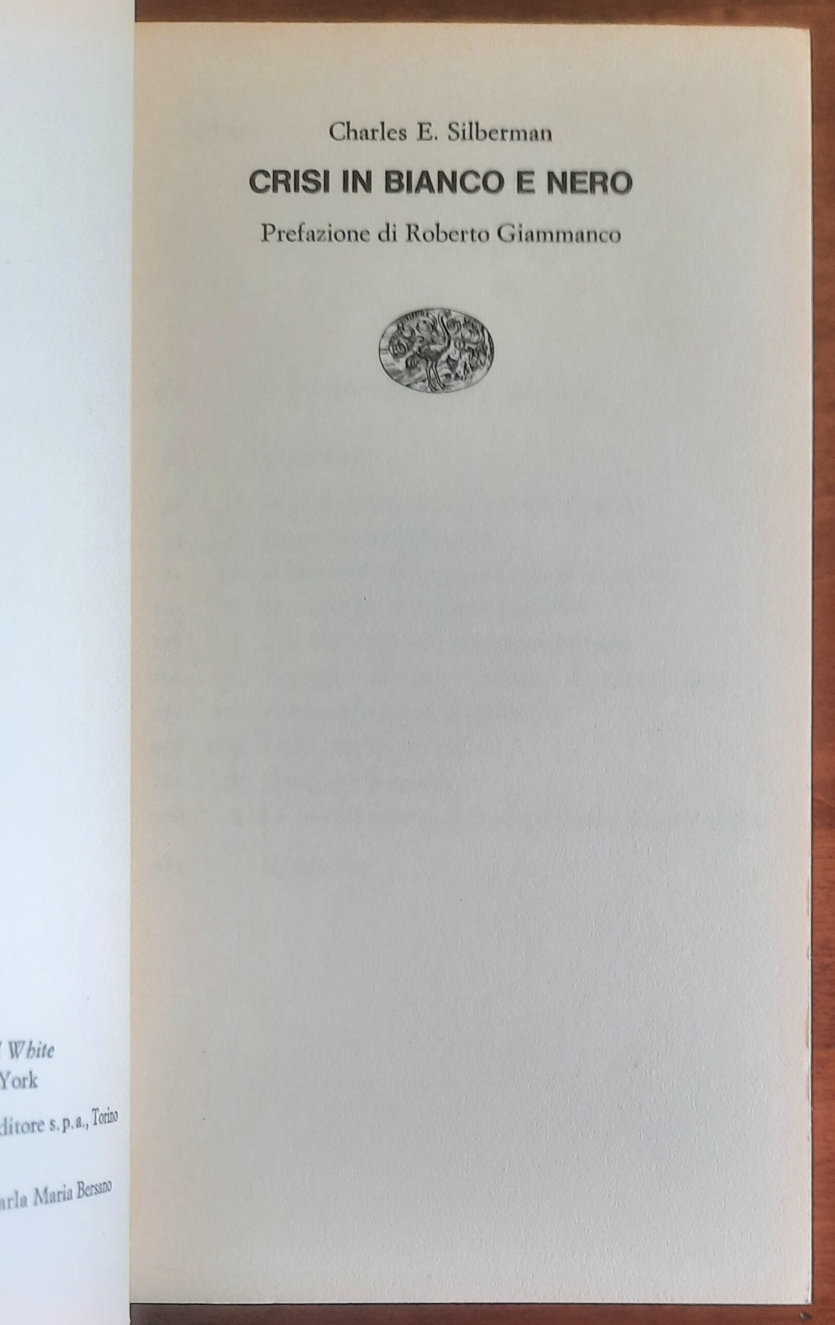 Crisi in bianco e nero. Il problema negro negli Stati Uniti