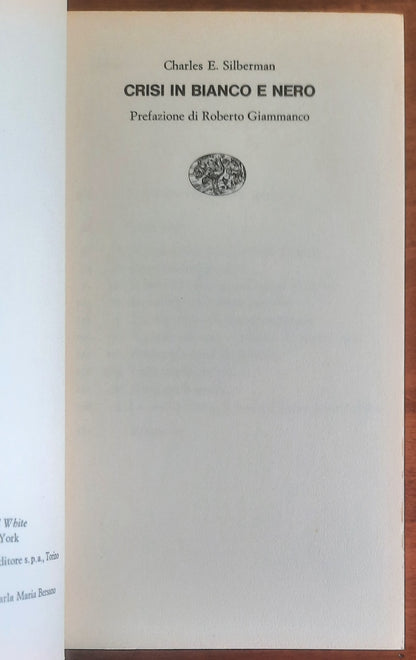 Crisi in bianco e nero. Il problema negro negli Stati Uniti