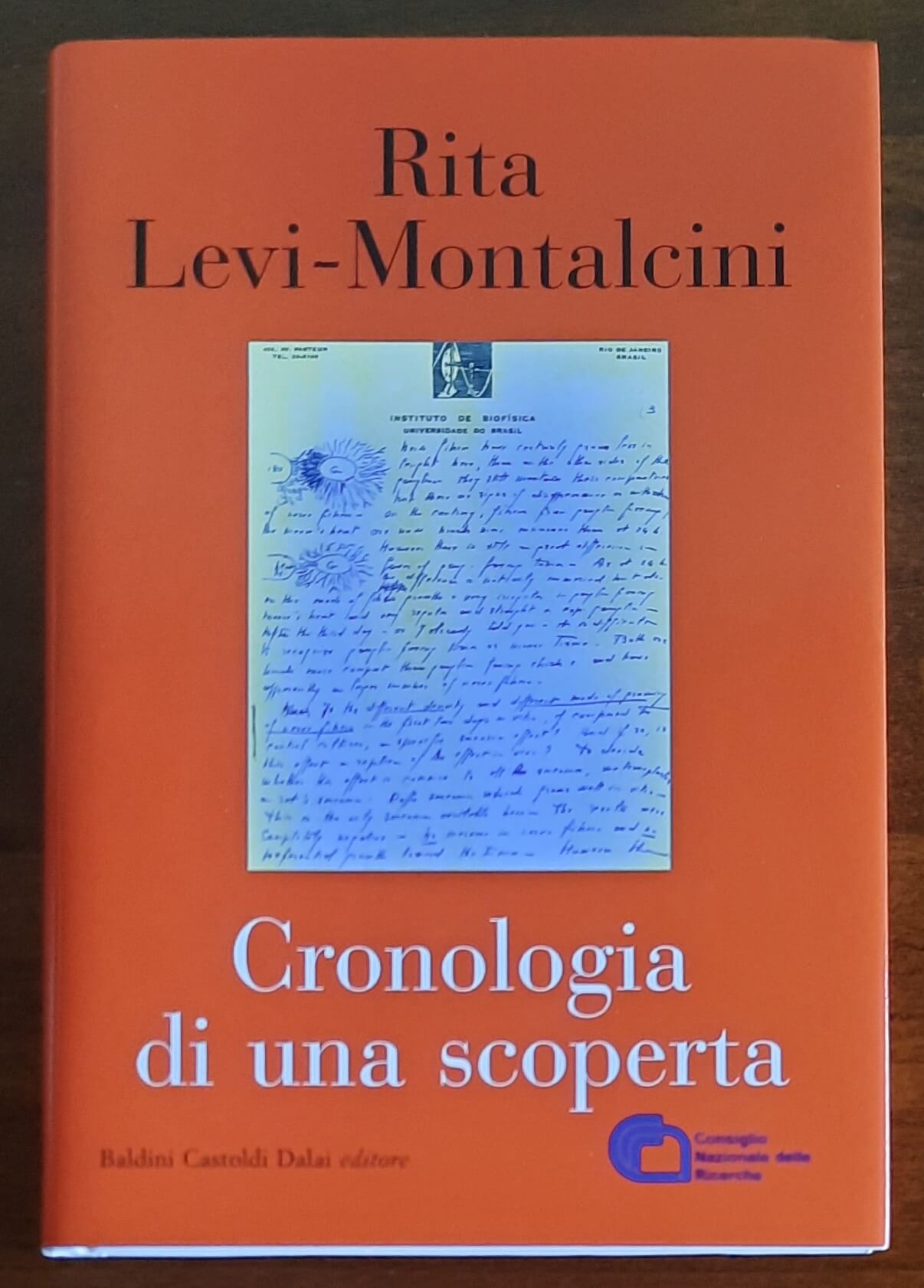 Cronologia di una scoperta - di Rita Levi-montalcini