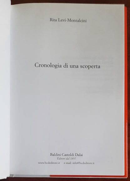 Cronologia di una scoperta - di Rita Levi-montalcini