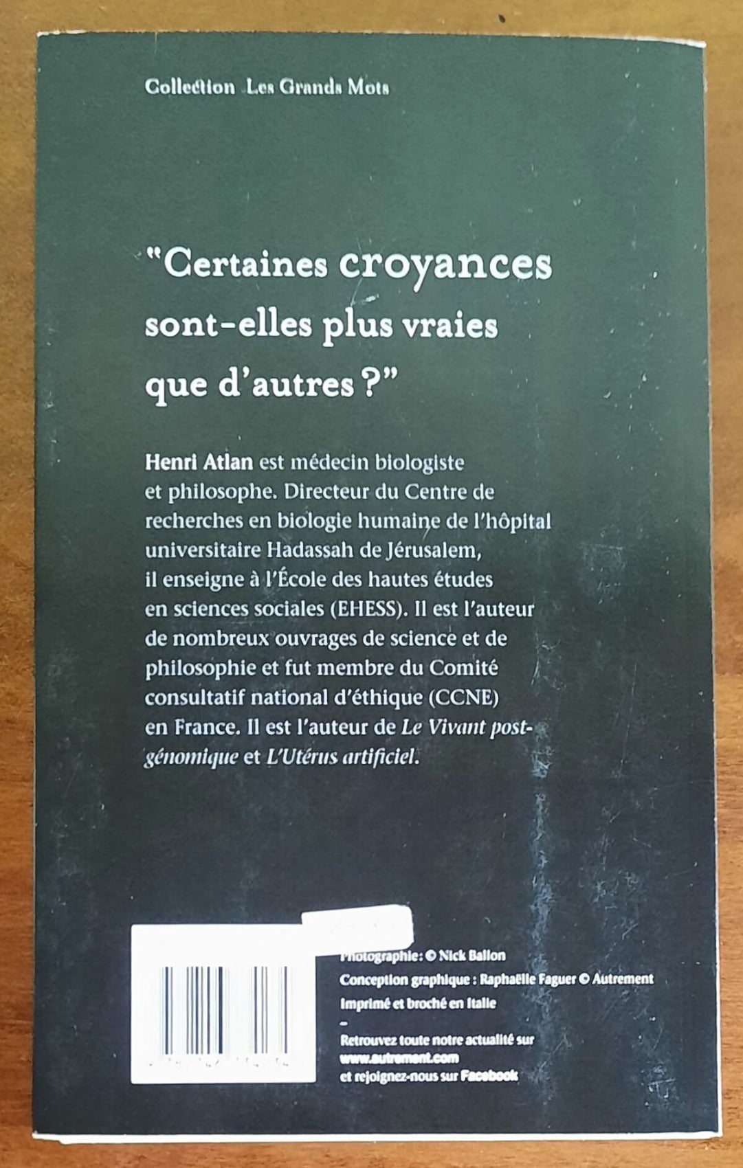 Croyances. Comment expliquer le monde? - Editions Autrement