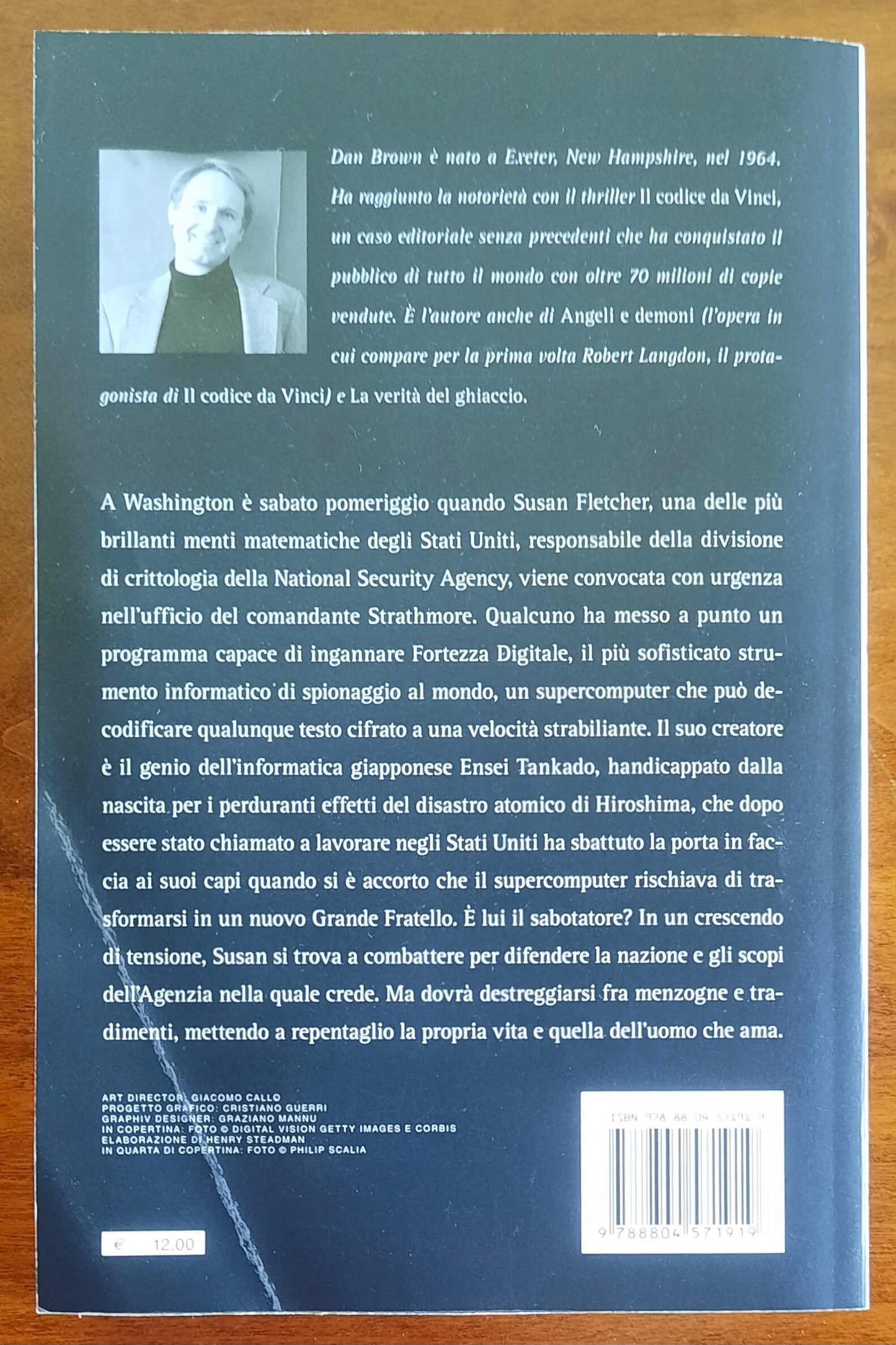 Crypto - di Dan Brown - Mondadori Oscar