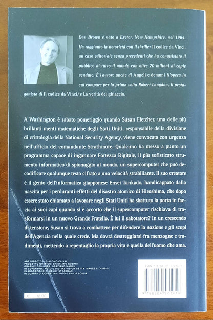 Crypto - di Dan Brown - Mondadori Oscar