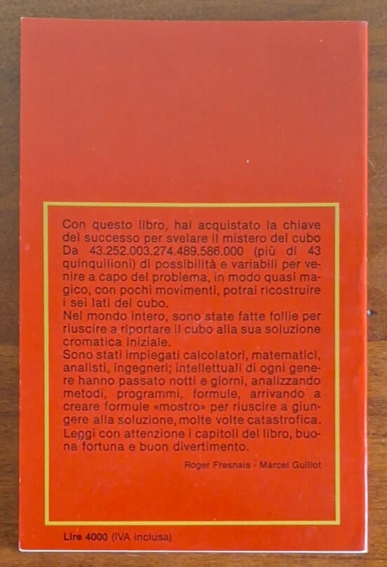 Cubomania. La soluzione in 5 minuti - Cronus Editrice