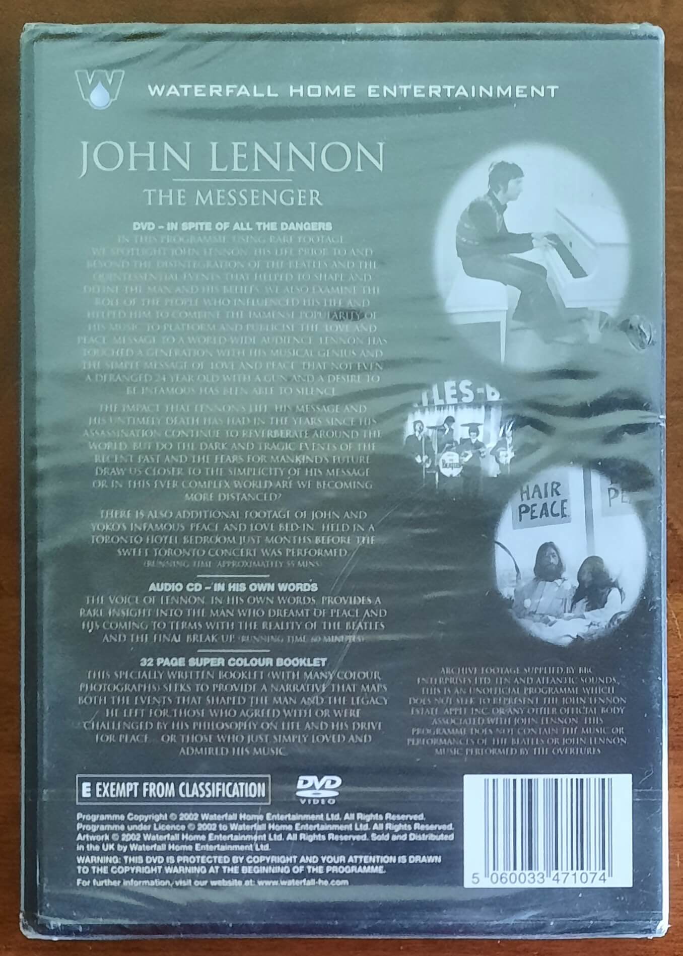 DVD John Lennon The Messenger