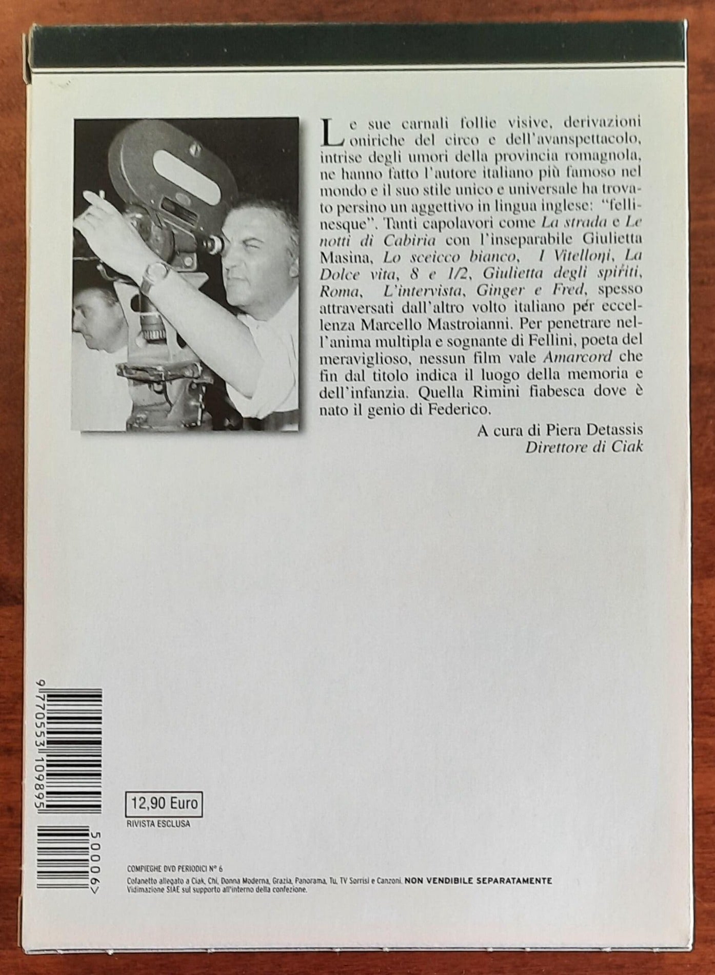 DVD + libro: Amarcord di Federico Fellini