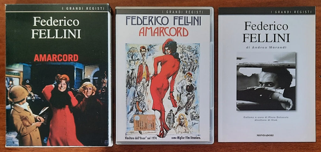DVD + libro: Amarcord di Federico Fellini