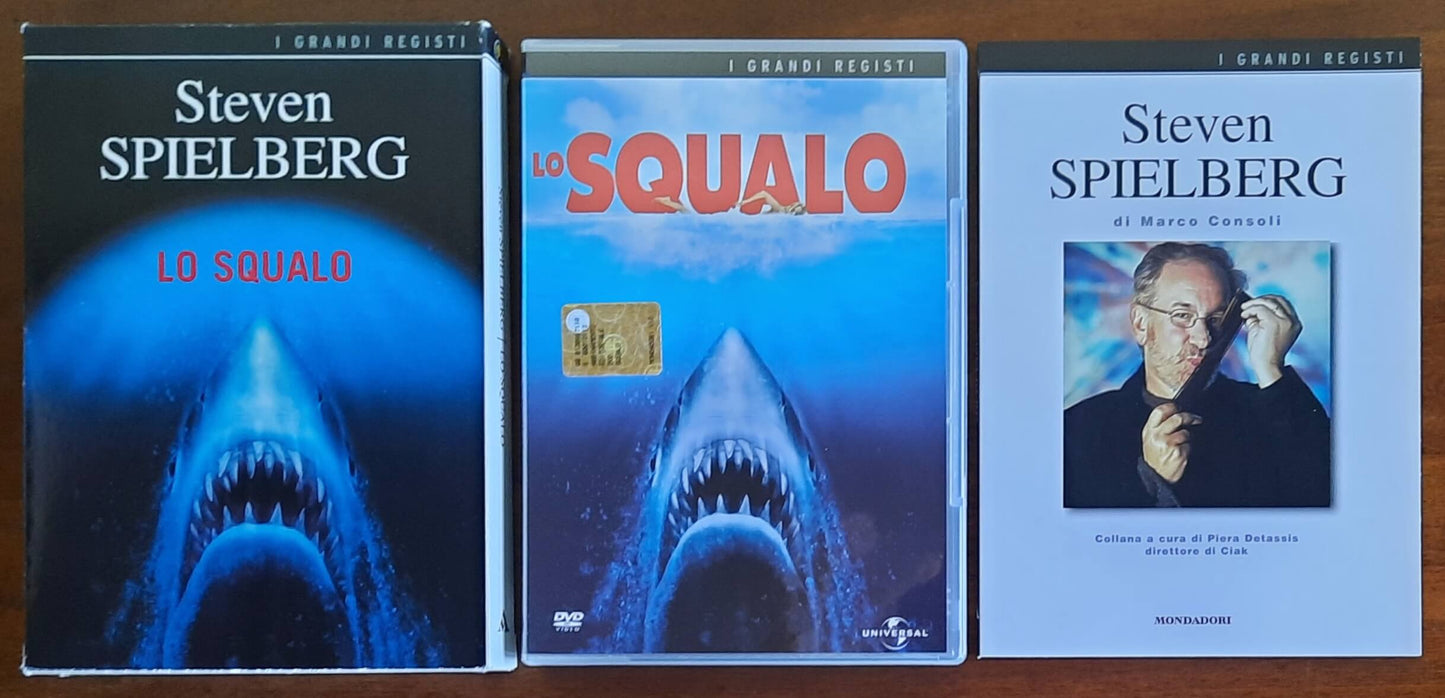 DVD e libro: Lo squalo di Steven Spielberg