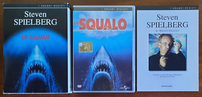 DVD e libro: Lo squalo di Steven Spielberg