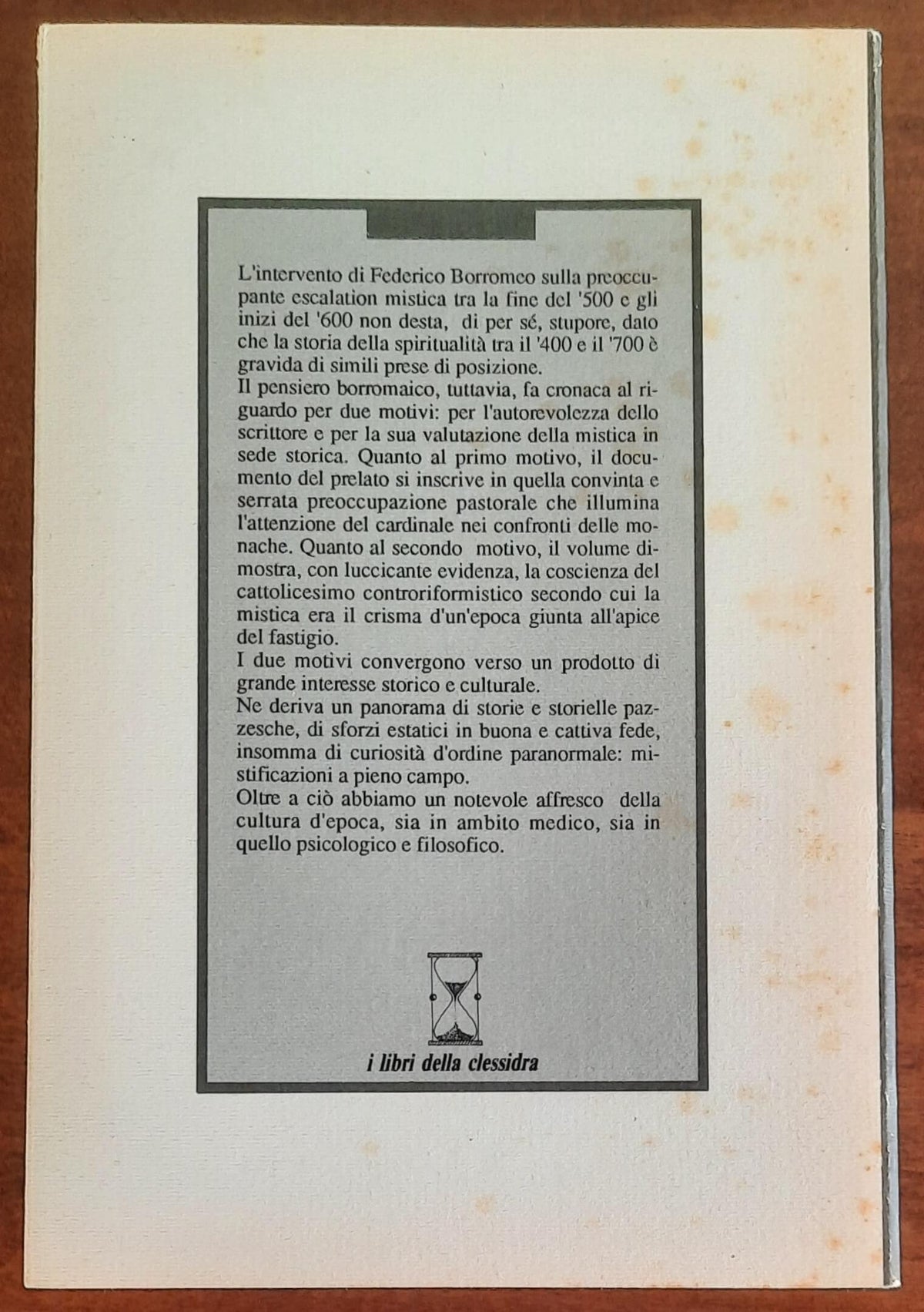 Da Dio a Satana. L’opera di Federico Borromeo sul Misiticismo vero e falso delle donne