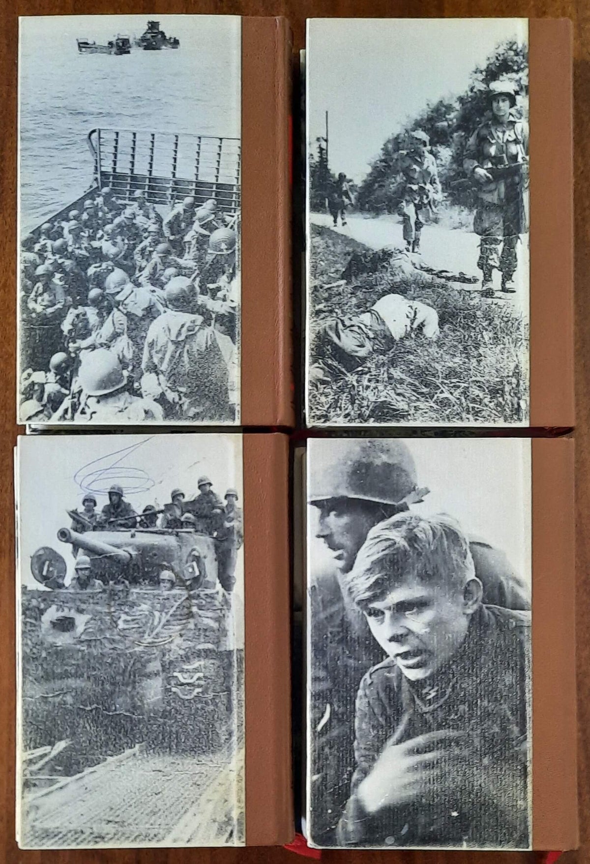 Dalle spiagge della Normandia a Berlino - 4 volumetti - Ed. Ferni - 1972