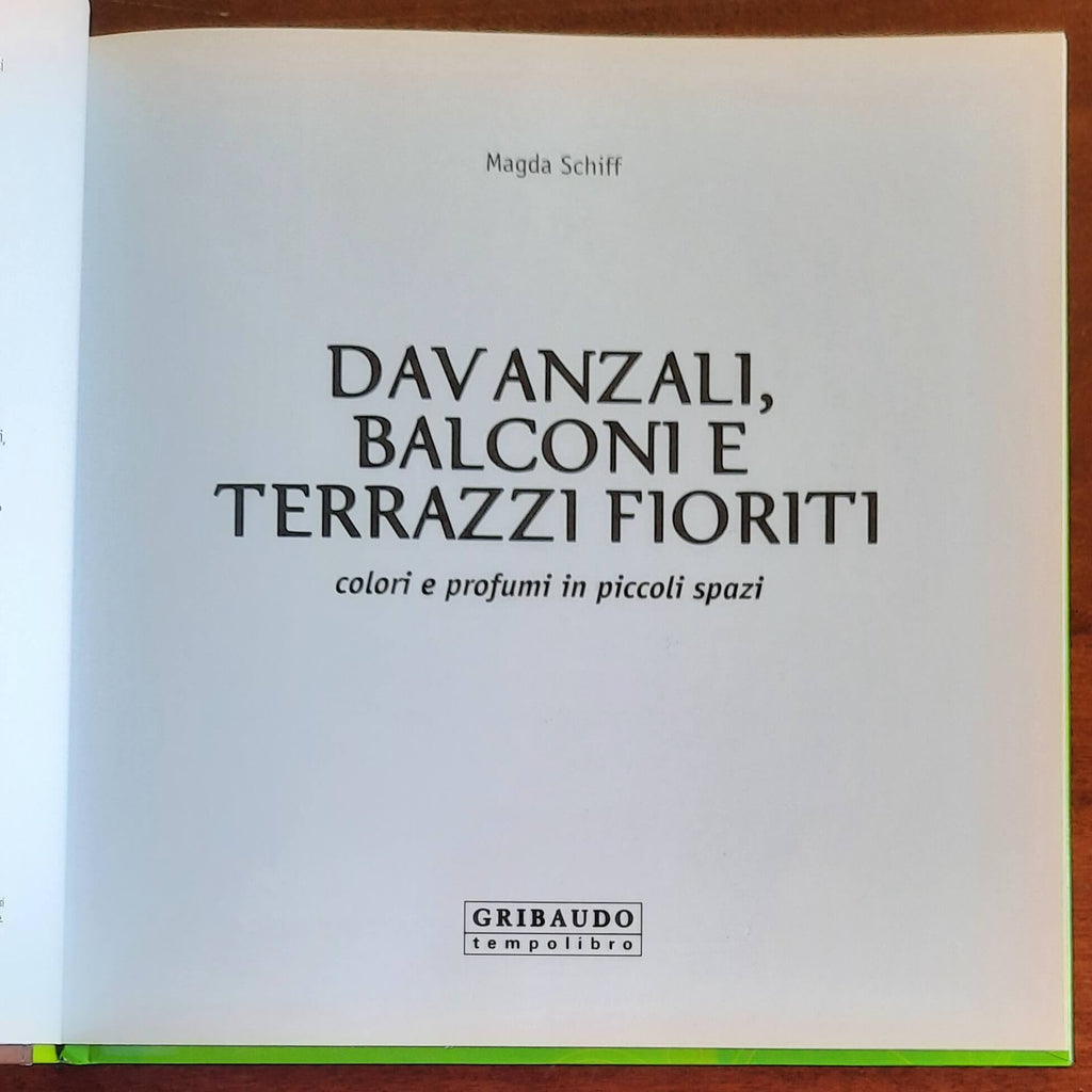 Davanzali, balconi e terrazzi fioriti - Gribaudo