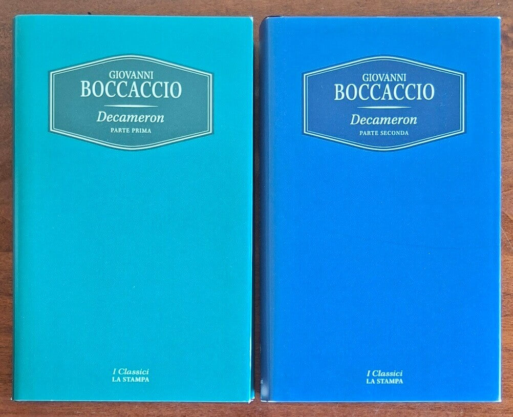 Decameron - in due vol. - Giovanni Boccaccio - La Stampa