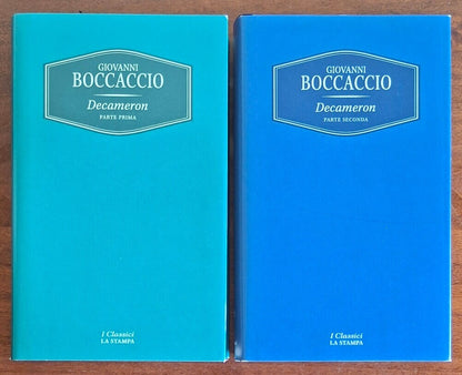 Decameron - in due vol. - Giovanni Boccaccio - La Stampa