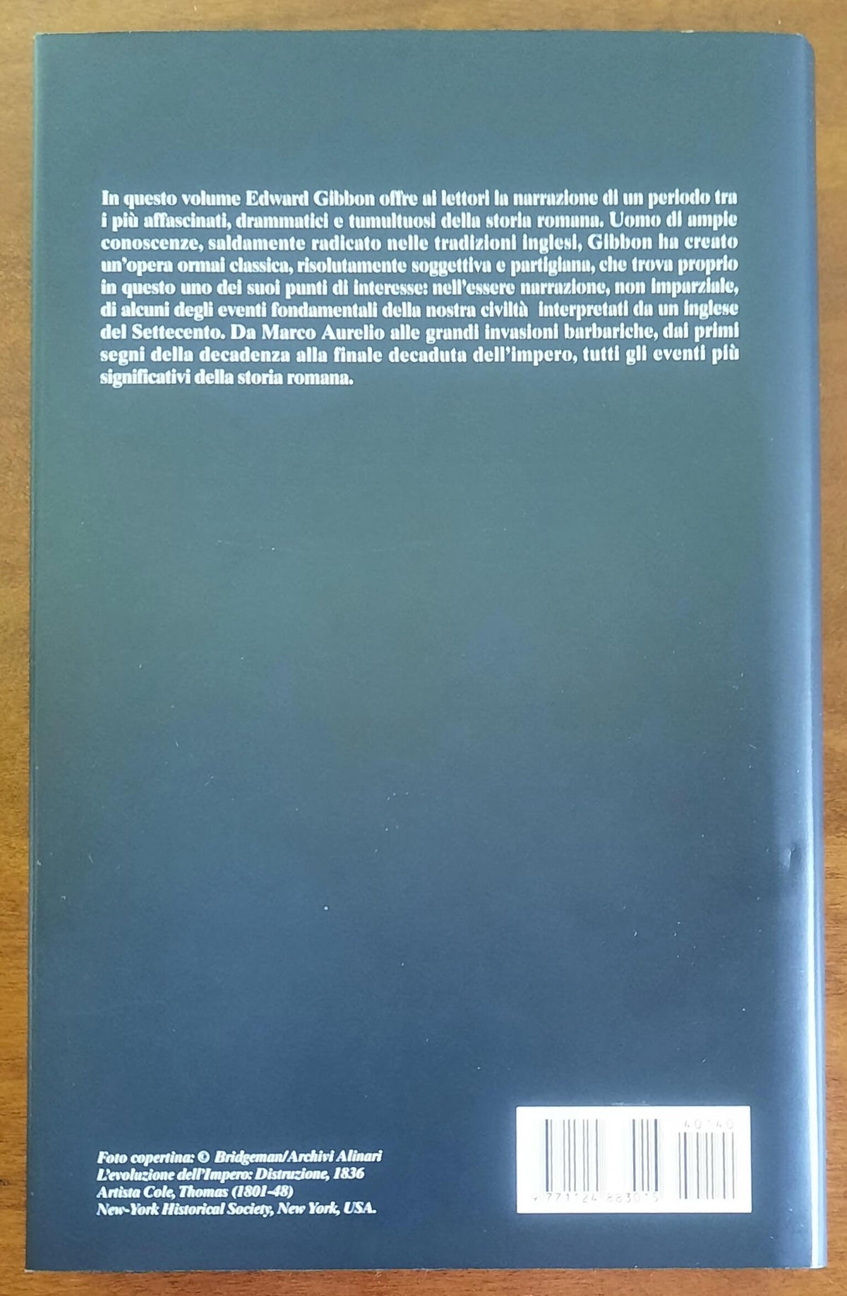 Declino e caduta dell’Impero Romano - Biblioteca Storica