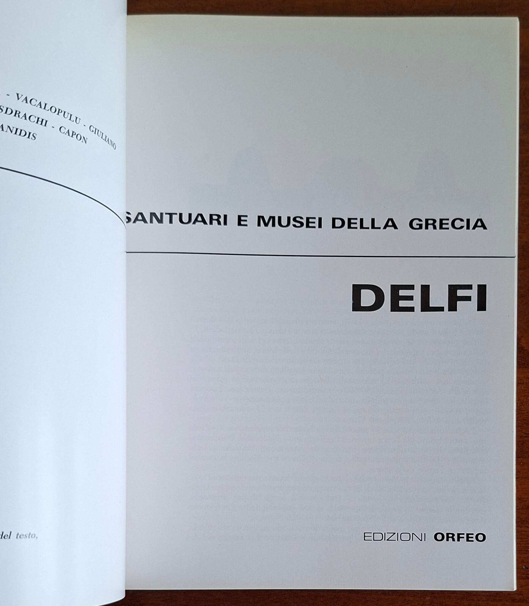Delfi - Edizioni Orfeo