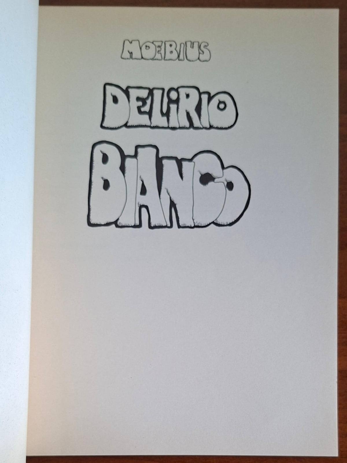 Delirio bianco - Moebius - Comic Art