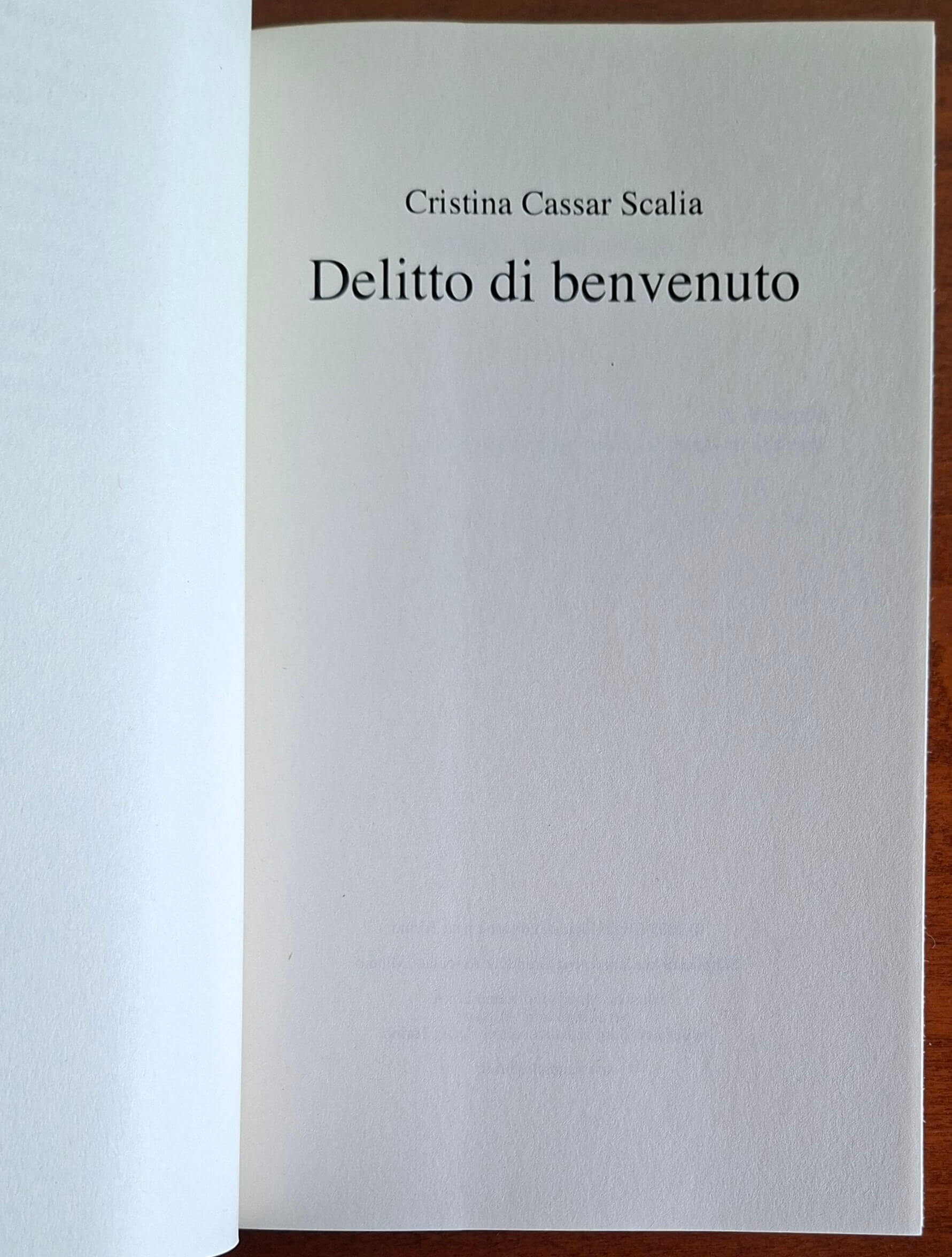 Delitto di benvenuto. Un'indagine di Scipione Macchiavelli