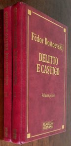 Delitto e castigo - di Fedor Dostoevskij - 2 vol. - Famiglia Cristiana