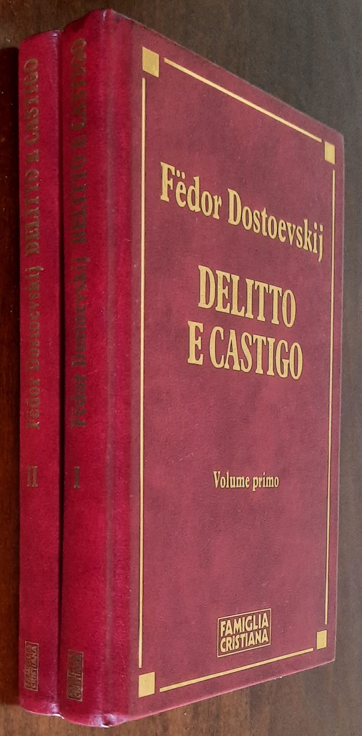 Delitto e castigo - di Fedor Dostoevskij - 2 vol. - Famiglia Cristiana