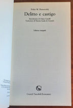 Delitto e castigo - di Fedor Michajlovic Dostoevskij