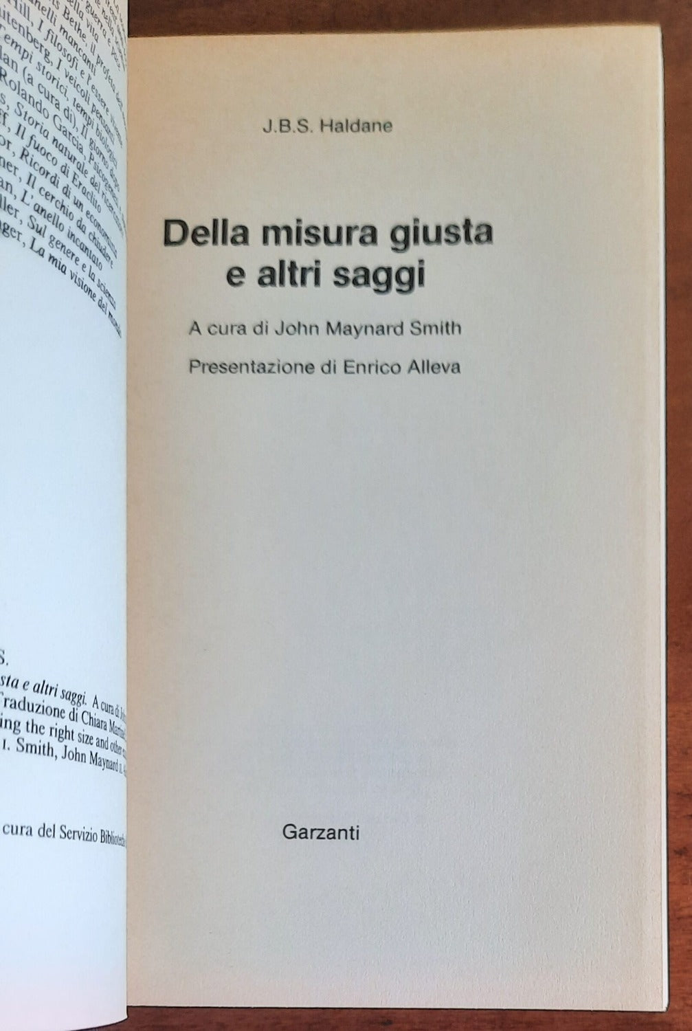 Della misura giusta. Un grande genetista maestro nella divulgazione