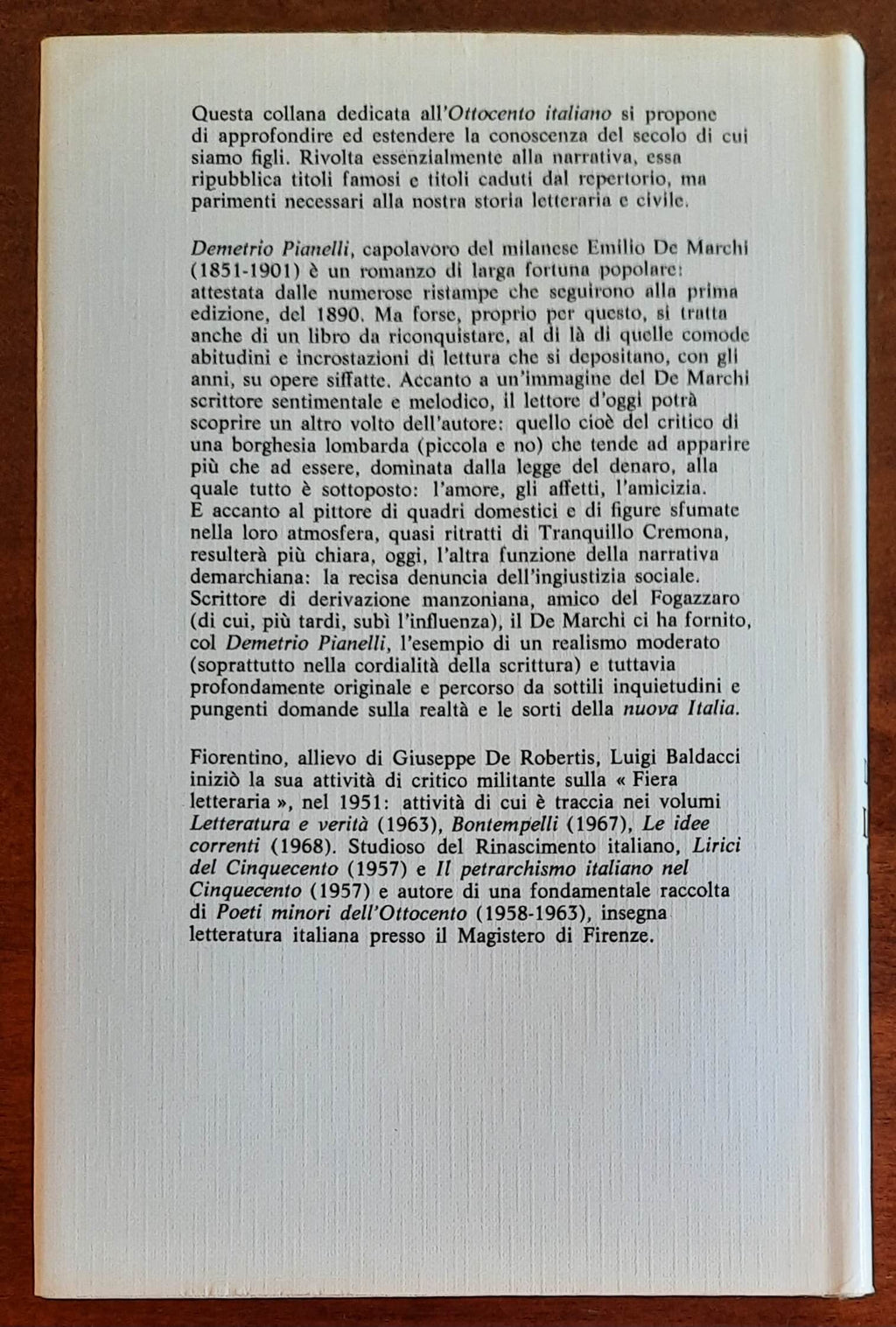 Demetrio Pianelli - di Emilio De Marchi - Vallecchi